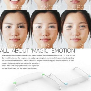 Lunettes intelligentes pour visages&nbsp;inexpressifs