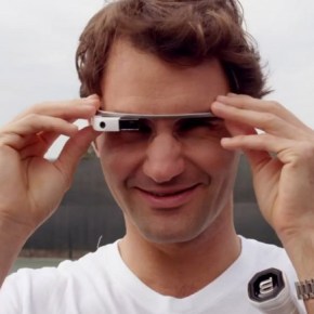 Dans la peau de Roger Federer avec les Google&nbsp;Glass